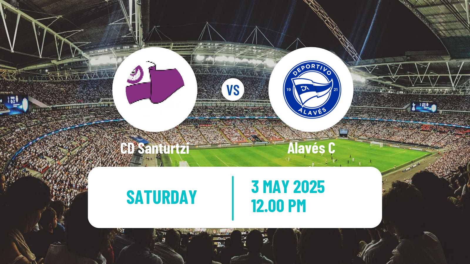 Soccer Spanish Tercera RFEF - Group 4 Santurtzi - Alavés C