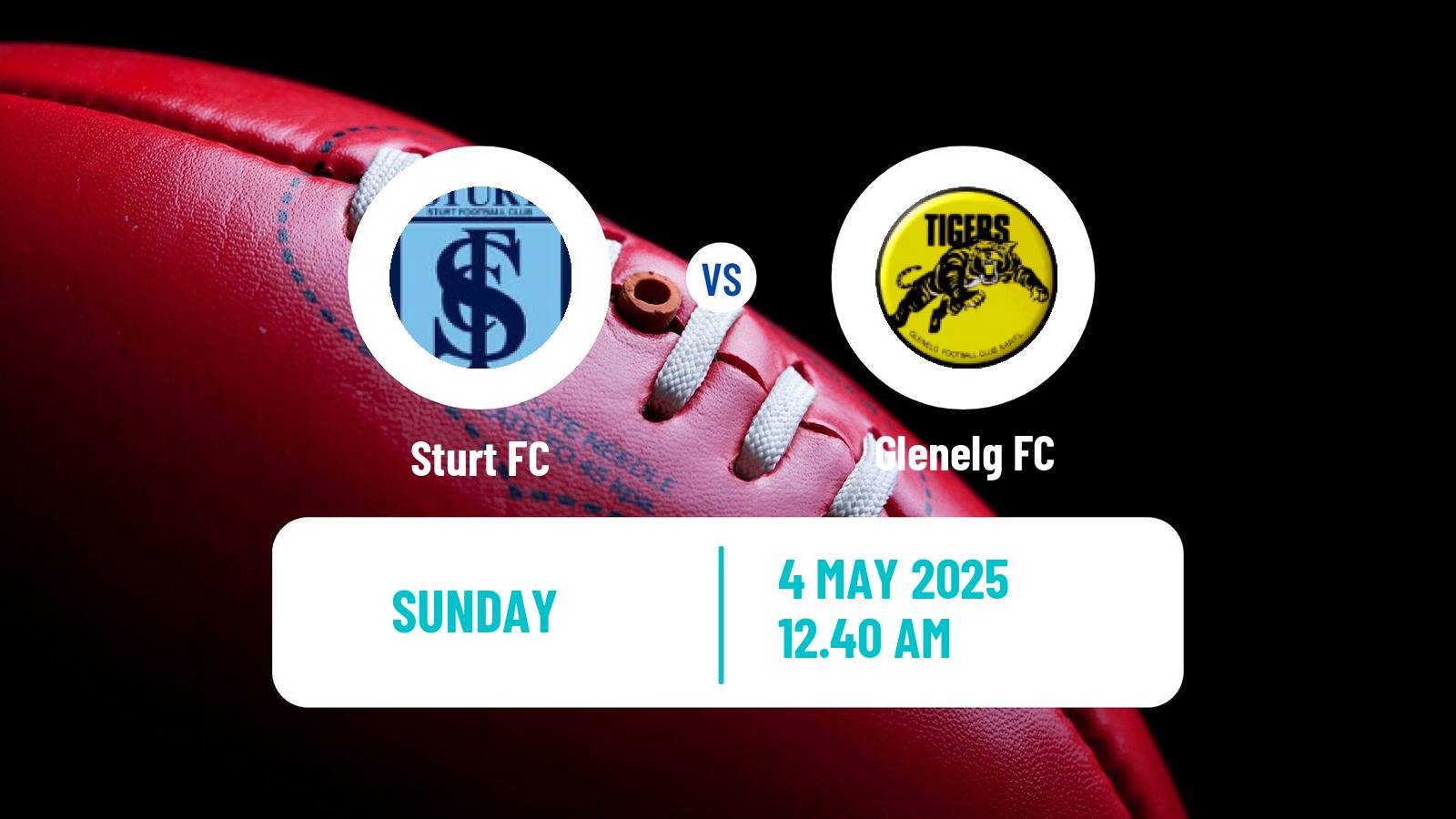 Aussie rules SANFL Sturt - Glenelg