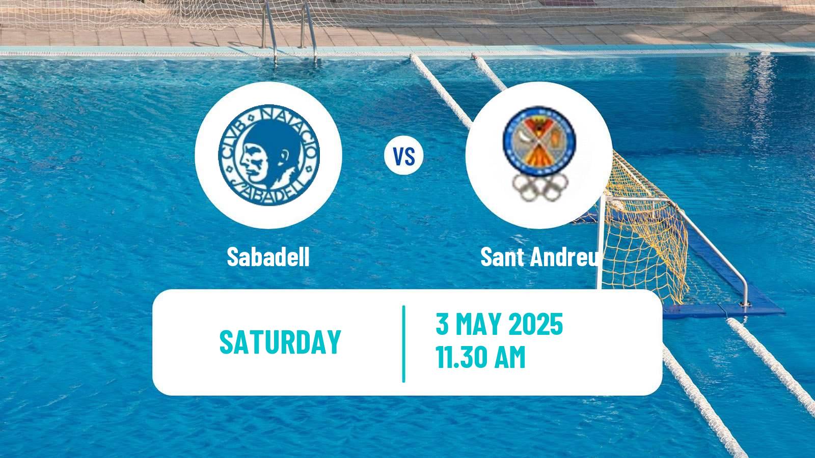 Water polo Champions League Water Polo Women Sabadell - Sant Andreu