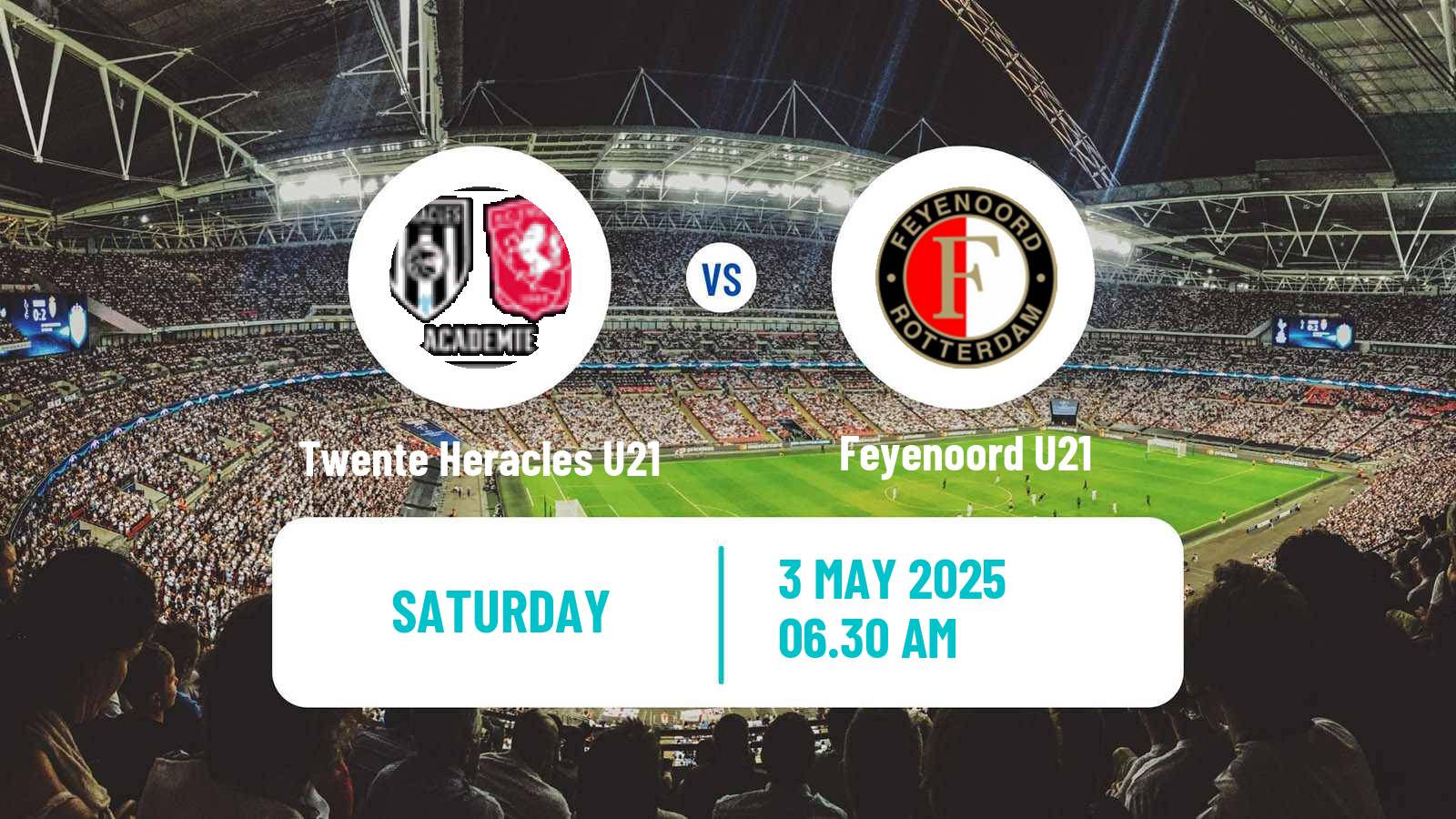 Soccer Dutch Divisie 1 U21 Twente Heracles U21 - Feyenoord U21