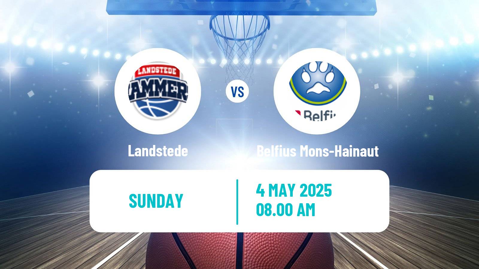 Basketball BNXT League Landstede - Belfius Mons-Hainaut
