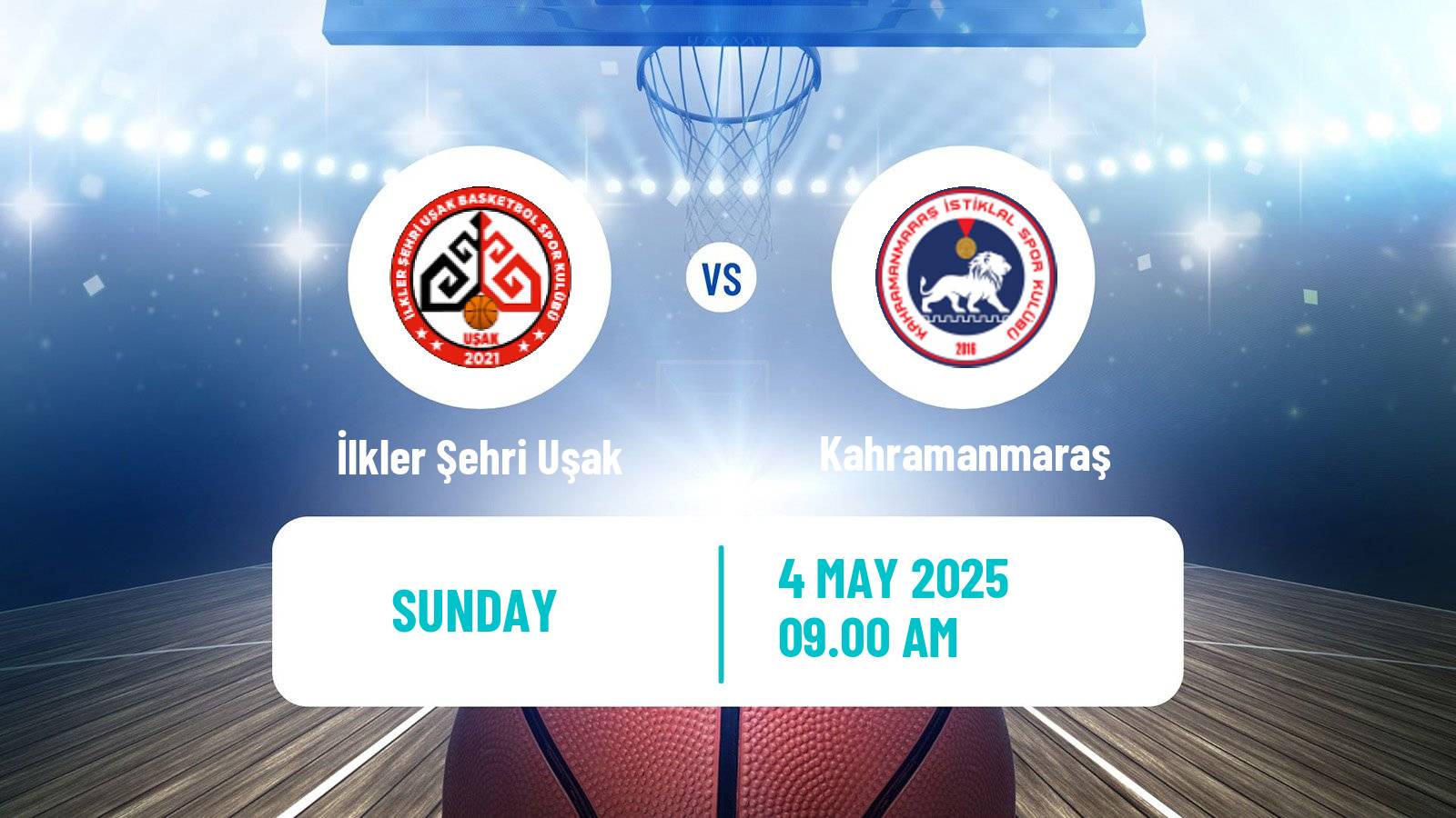 Basketball Turkish TB2L İlkler Şehri Uşak - Kahramanmaraş