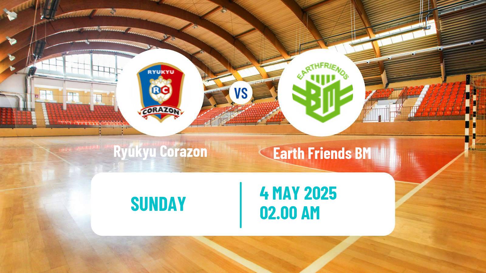 Handball Japan JHL Handball Ryukyu Corazon - Earth Friends BM