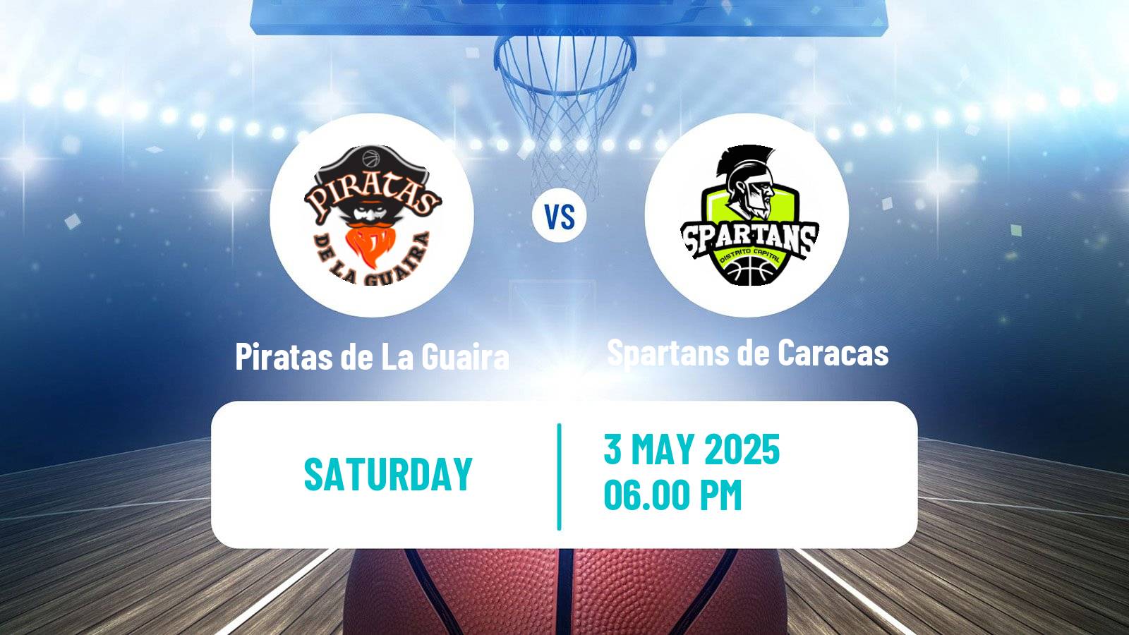 Basketball Venezuelan Superliga Basketball Piratas de La Guaira - Spartans de Caracas