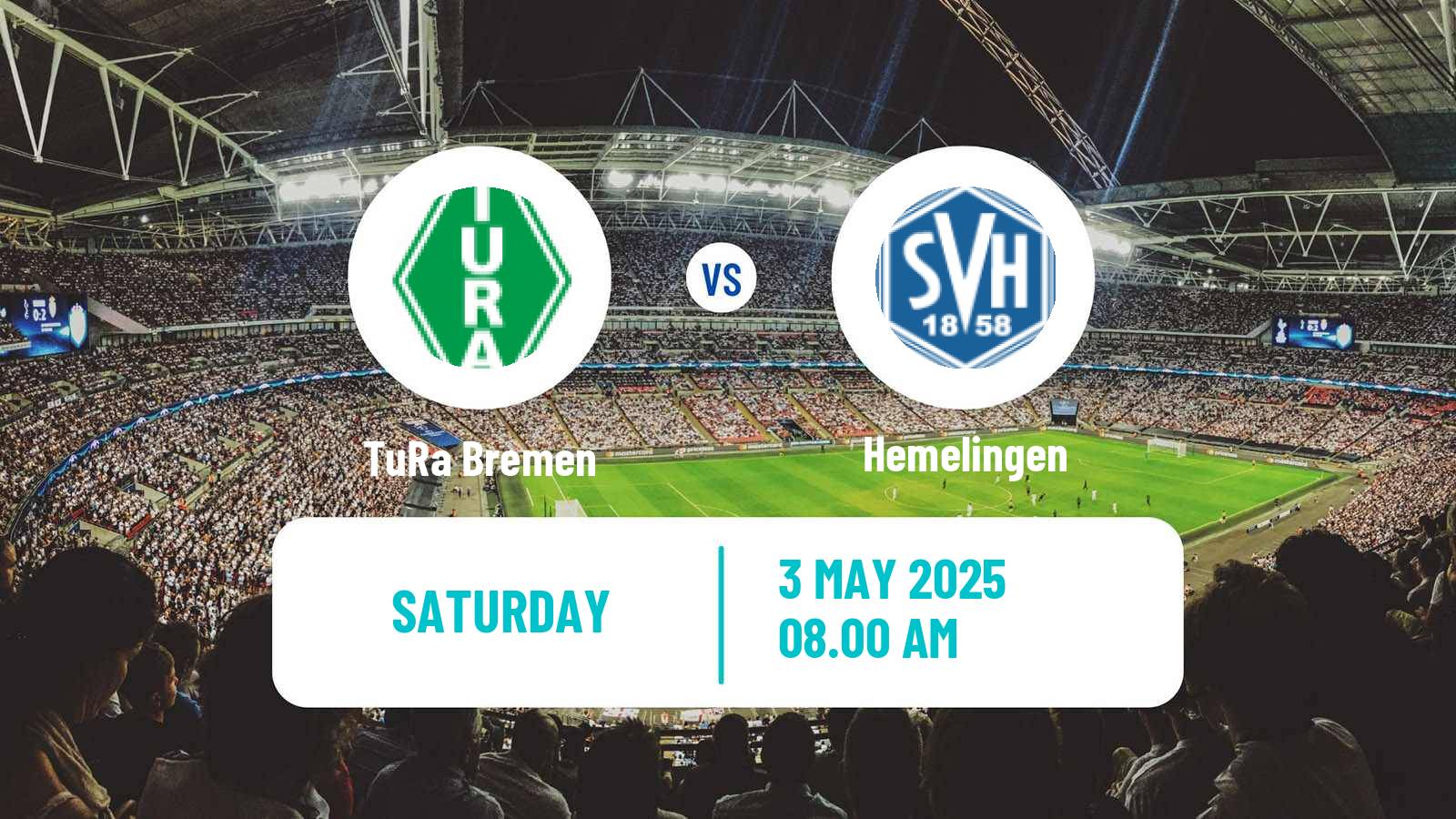 Soccer German Oberliga Bremen TuRa Bremen - Hemelingen