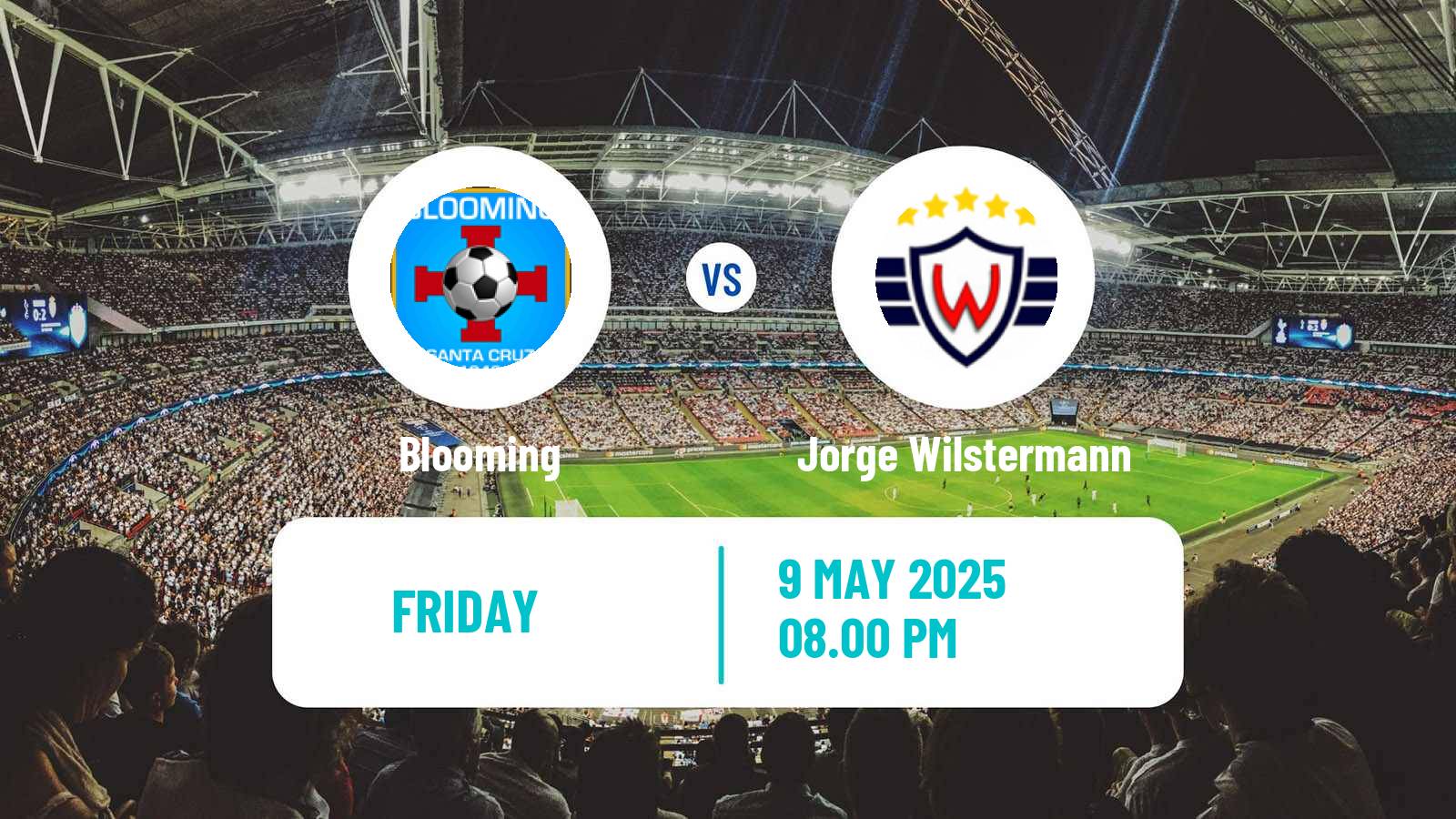 Soccer Bolivian Division Profesional Blooming - Jorge Wilstermann