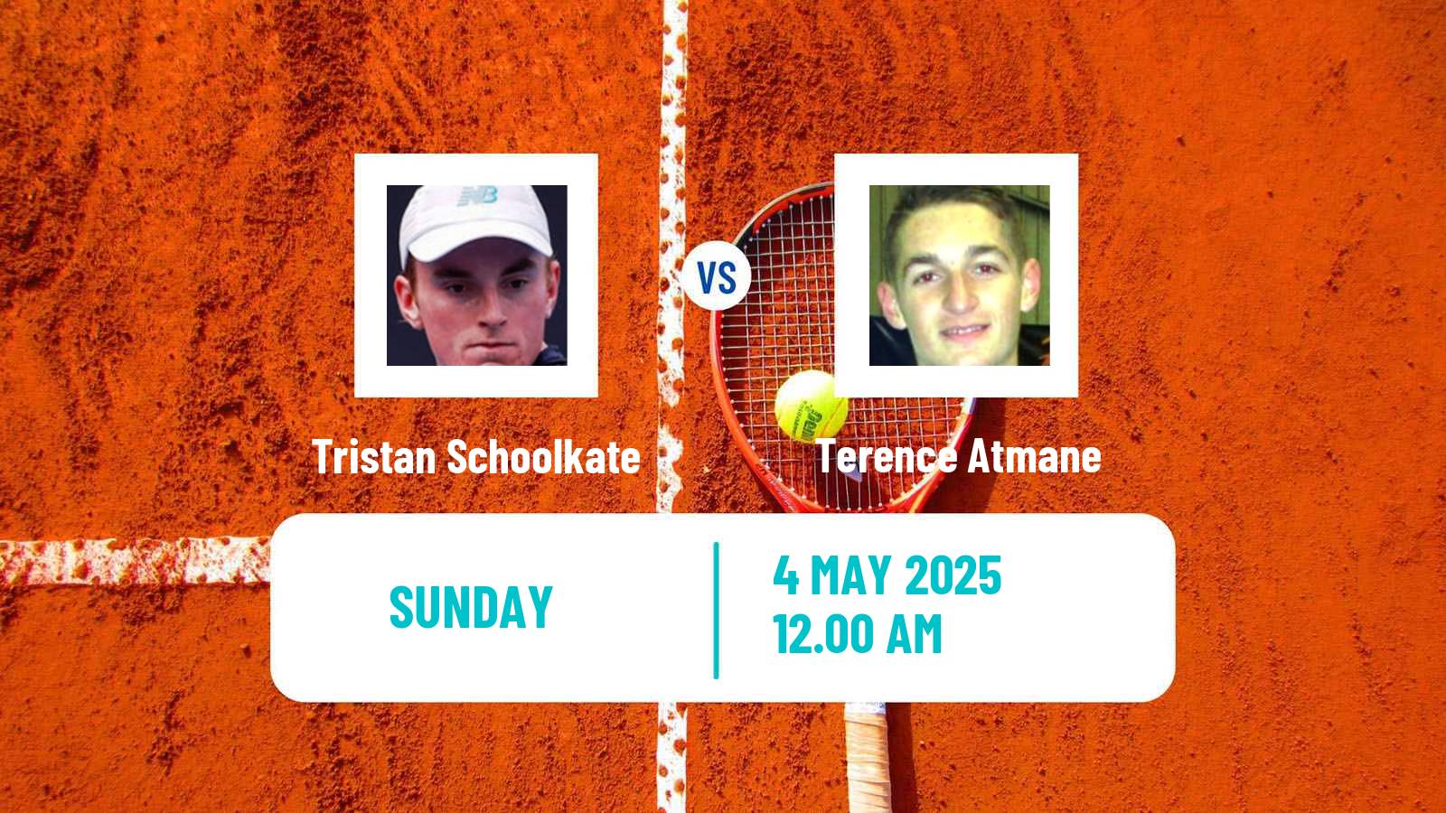 Tennis Guangzhou Challenger Men Tristan Schoolkate - Terence Atmane