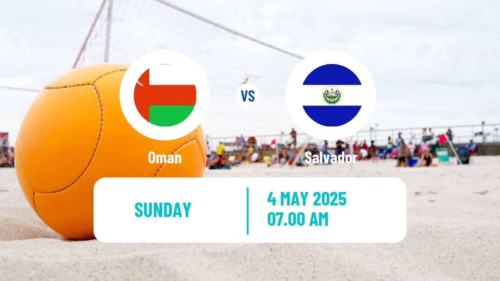 Beach soccer World Cup Oman - Salvador