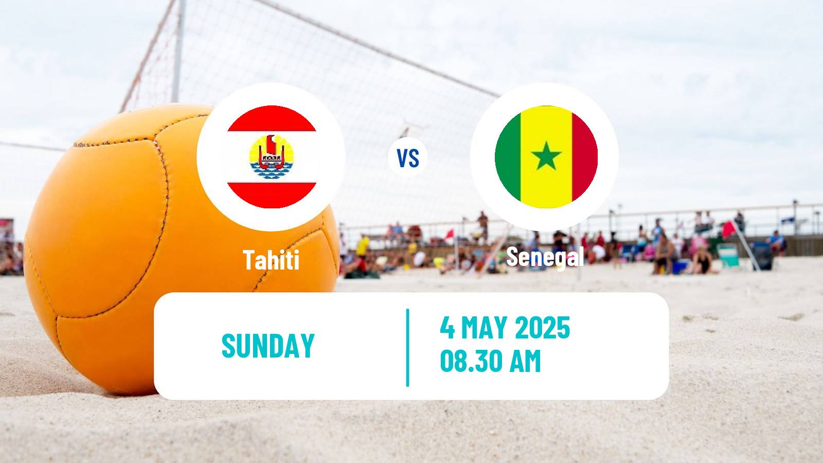 Beach soccer World Cup Tahiti - Senegal