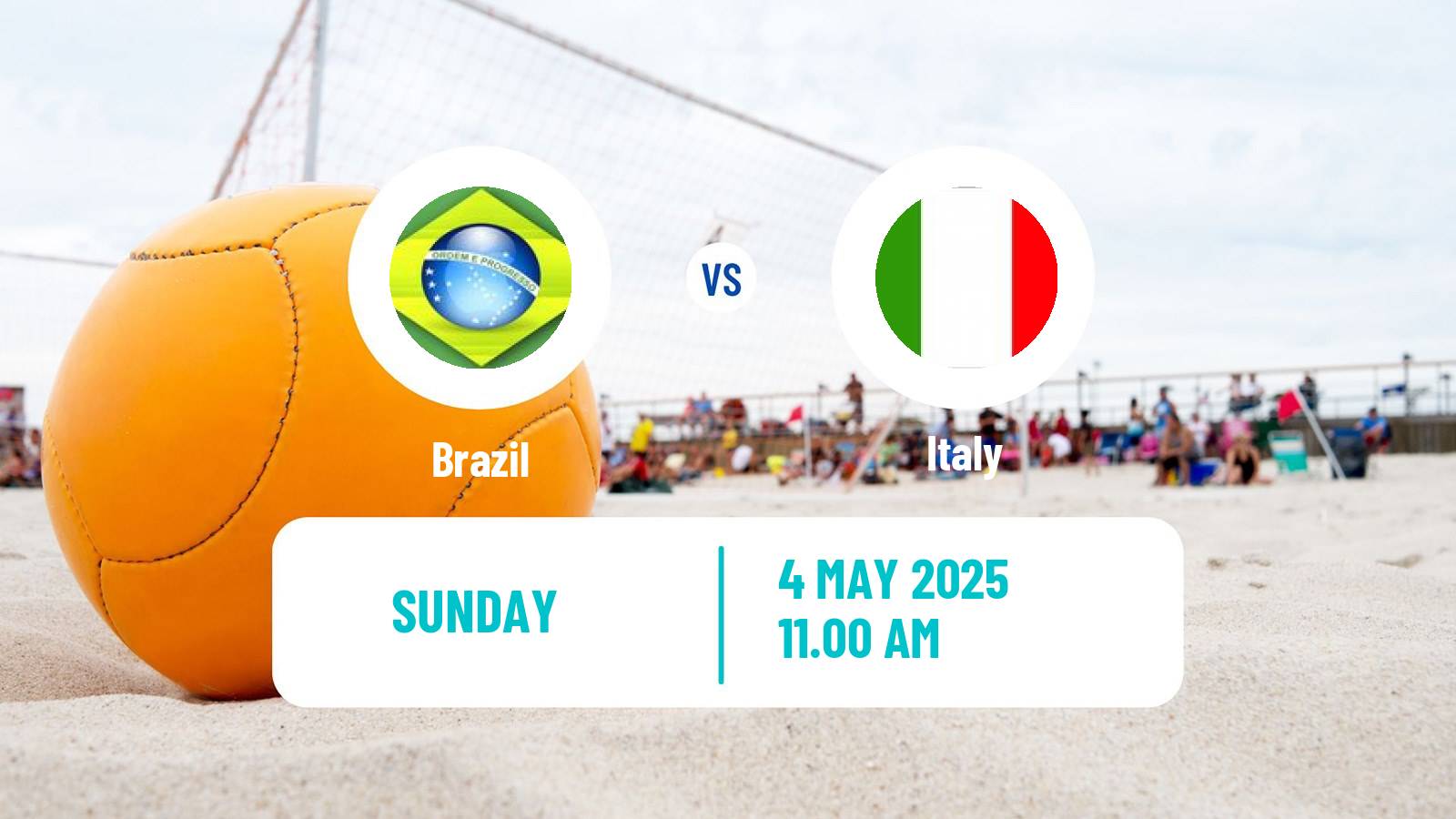 Beach soccer World Cup Brazil - Italy