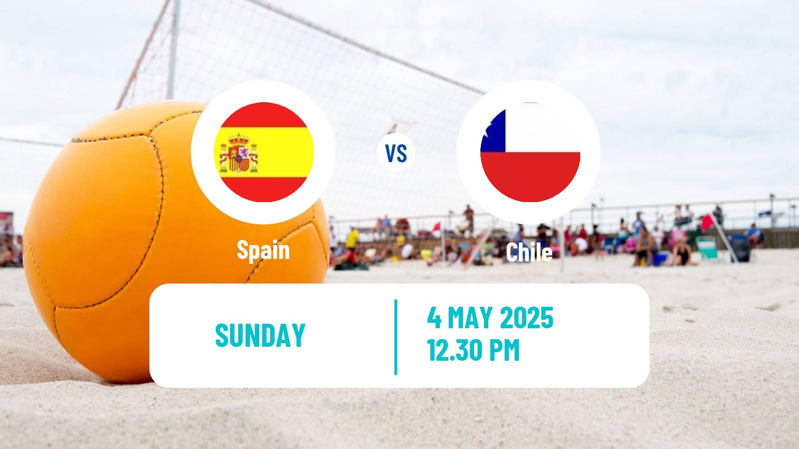 Beach soccer World Cup Spain - Chile