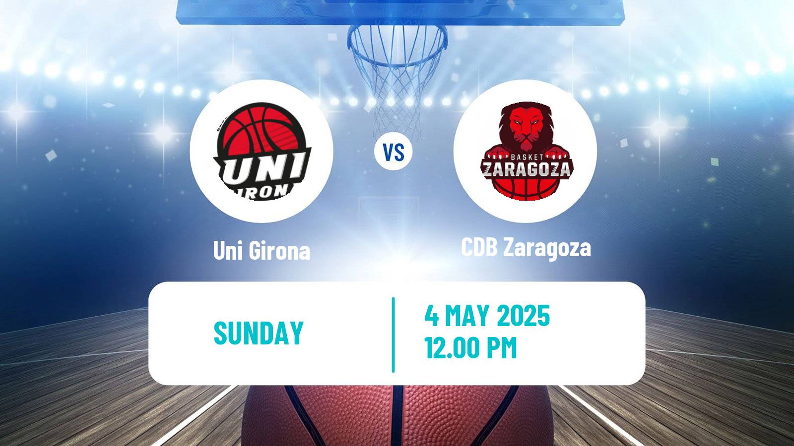Basketball Spanish Liga Femenina Basketball Uni Girona - Zaragoza