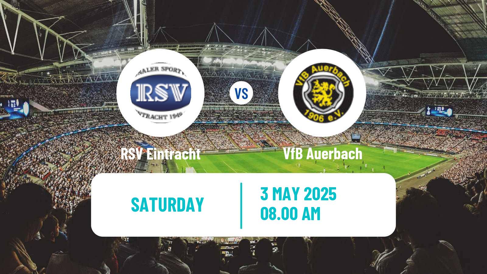 Soccer German Oberliga NOFV- Süd RSV Eintracht - Auerbach