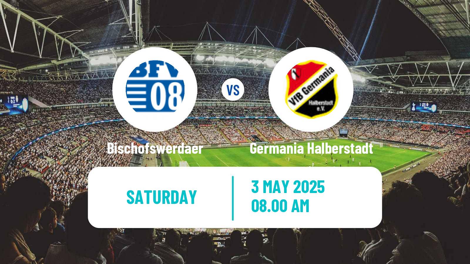 Soccer German Oberliga NOFV- Süd Bischofswerdaer - Germania Halberstadt