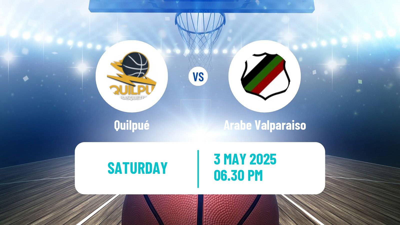 Basketball Chilean LNB 2 Quilpué - Arabe Valparaiso