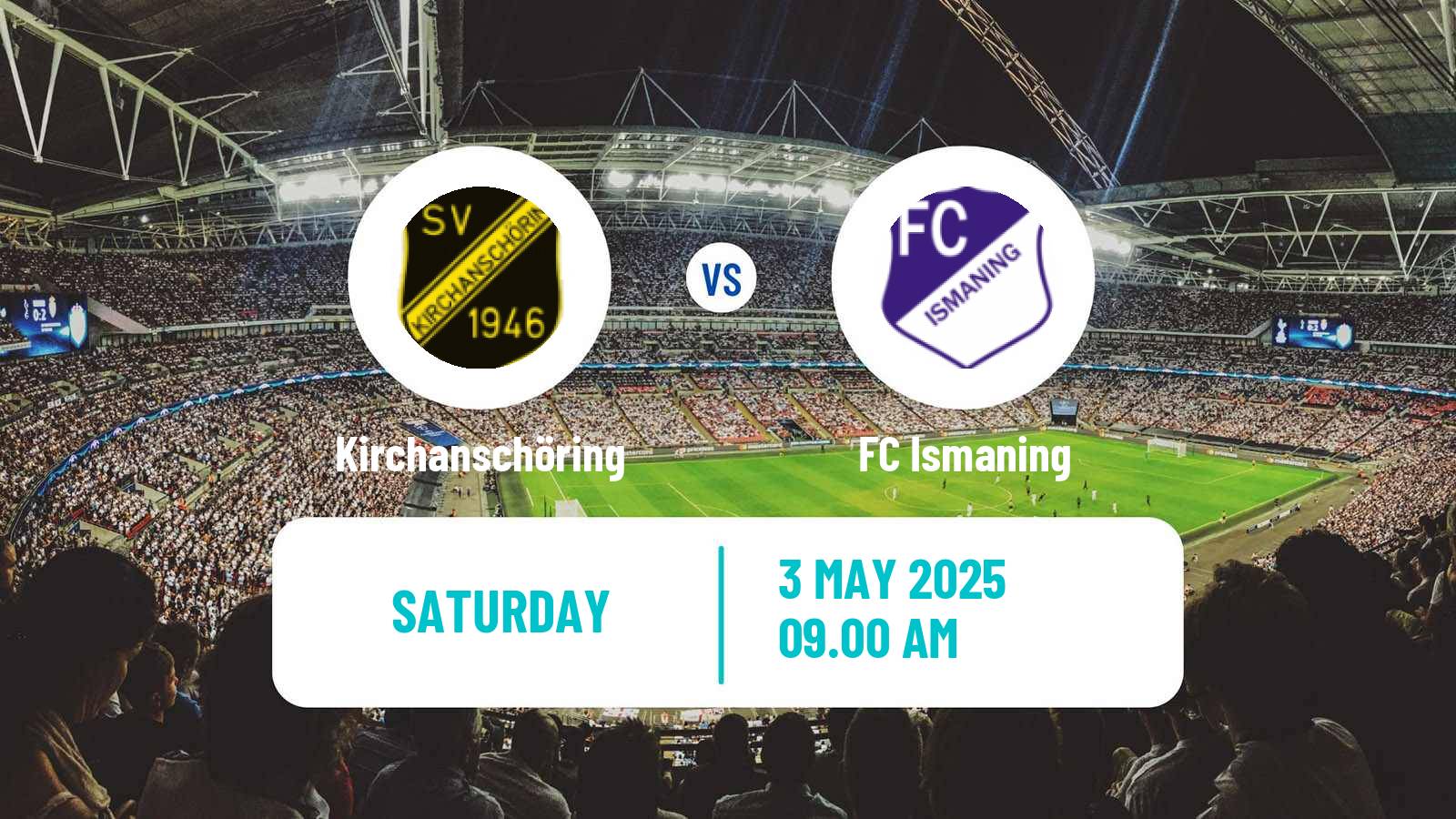 Soccer German Oberliga Bayern Süd Kirchanschöring - Ismaning