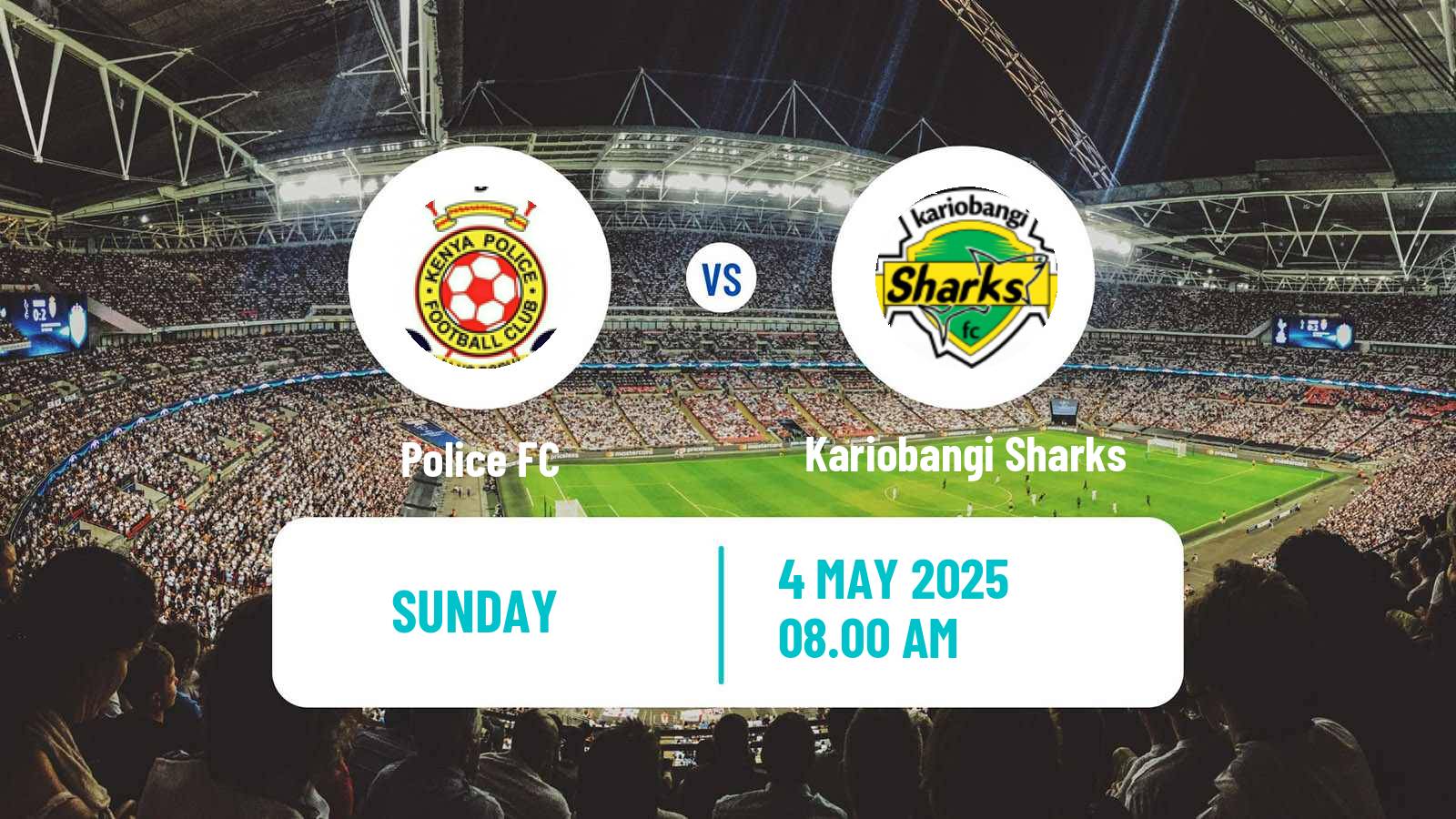 Soccer Kenyan Premier League Police FC - Kariobangi Sharks