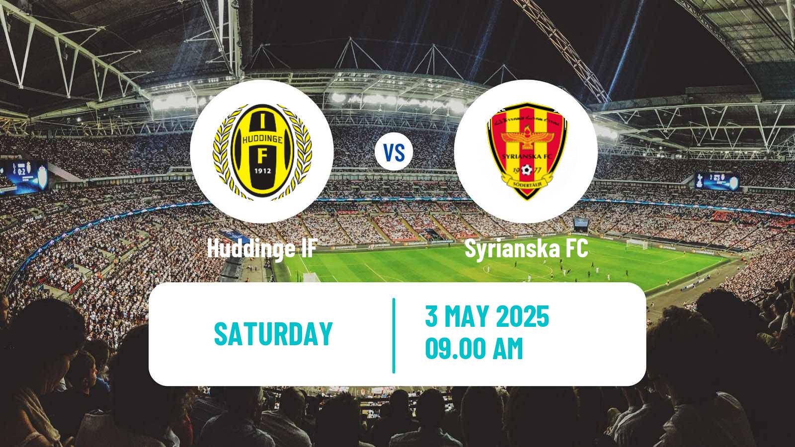Soccer Swedish Division 2 - Södra Svealand Huddinge - Syrianska