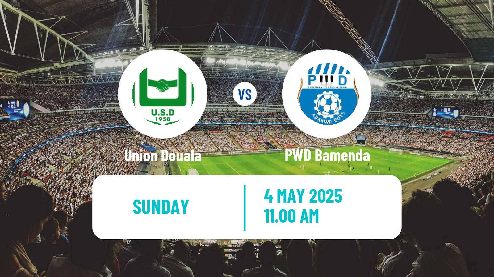 Soccer Cameroon Elite One Union Douala - Bamenda