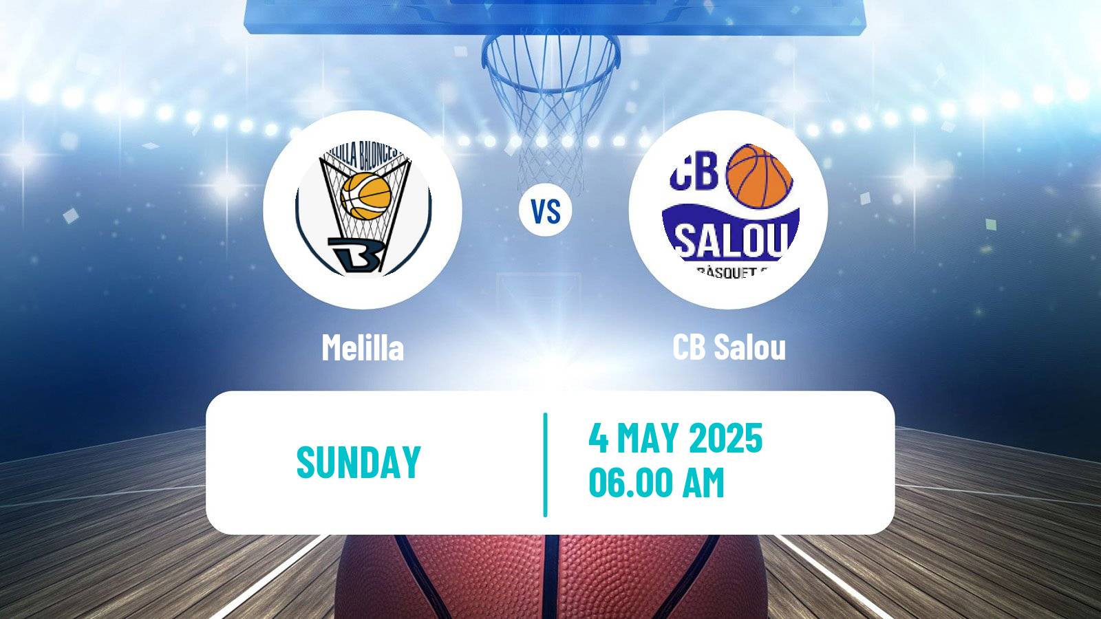 Basketball Spanish LEB Plata Melilla - Salou