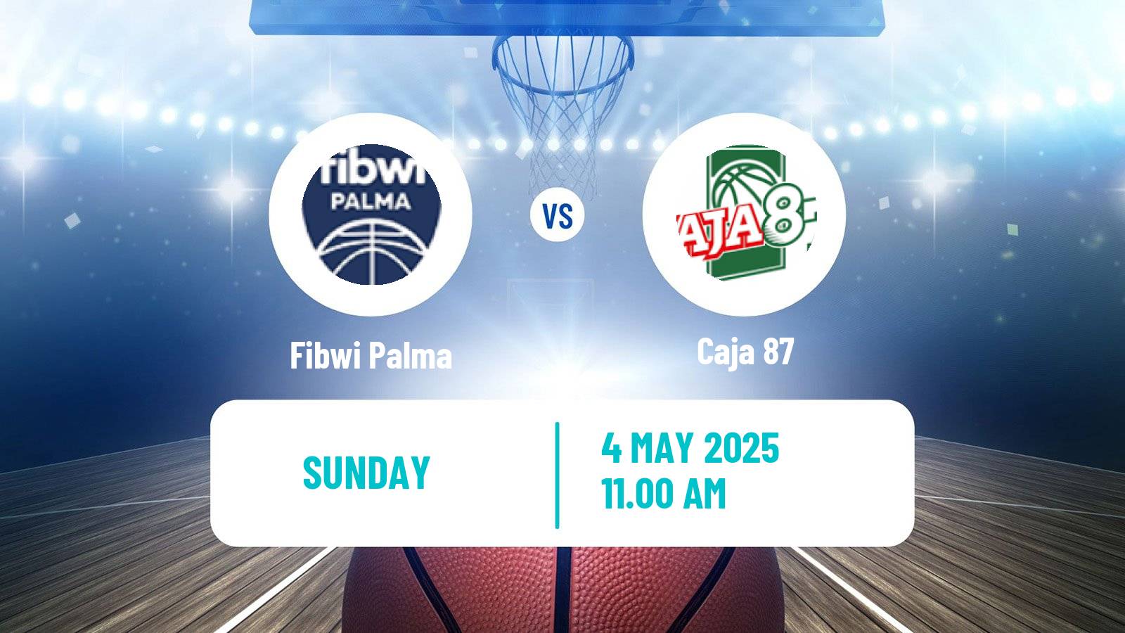 Basketball Spanish LEB Plata Fibwi Palma - Caja 87
