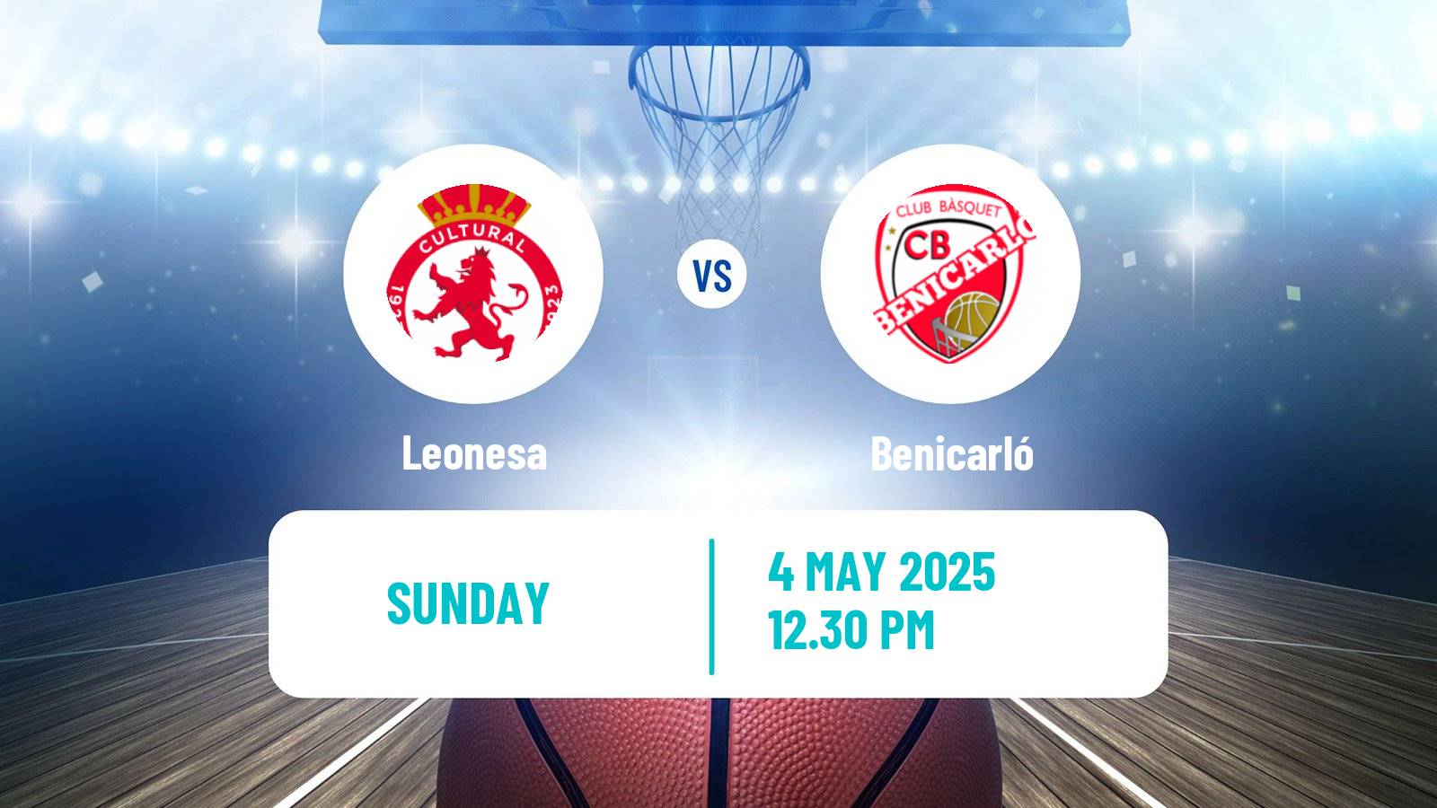 Basketball Spanish LEB Plata Leonesa - Benicarló