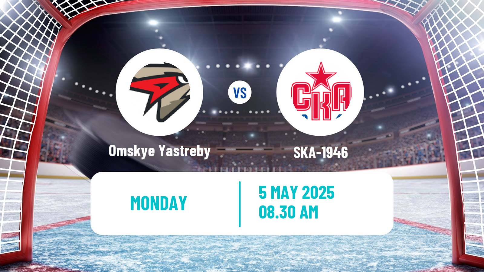 Hockey MHL Omskye Yastreby - SKA-1946