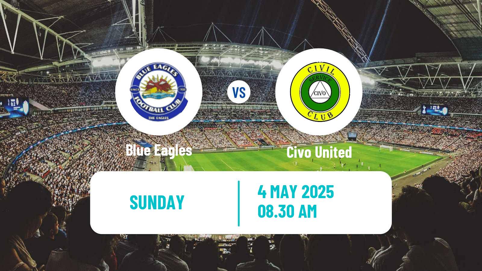 Soccer Malawi Premier Division Blue Eagles - Civo United