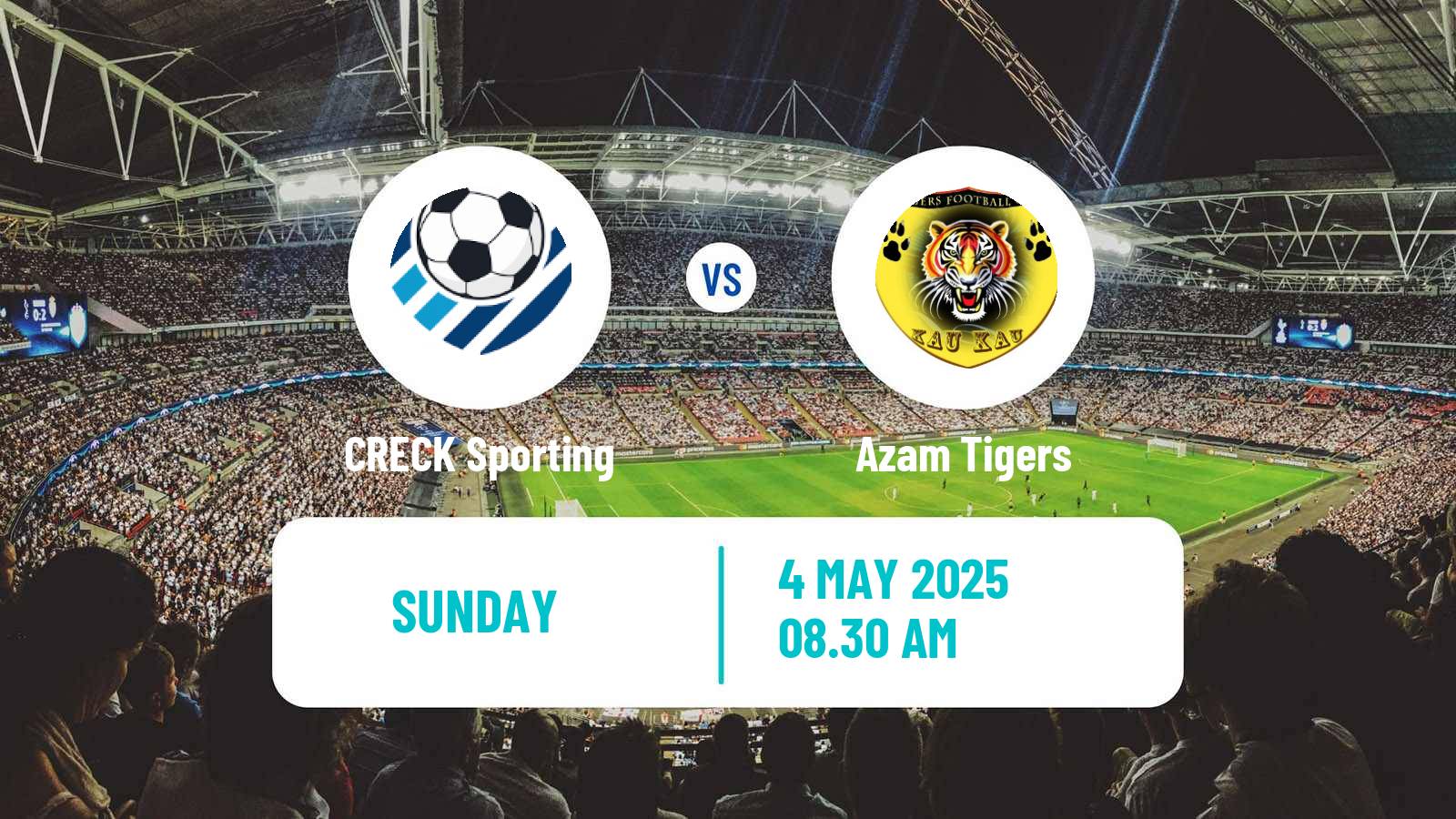 Soccer Malawi Premier Division CRECK Sporting - Azam Tigers
