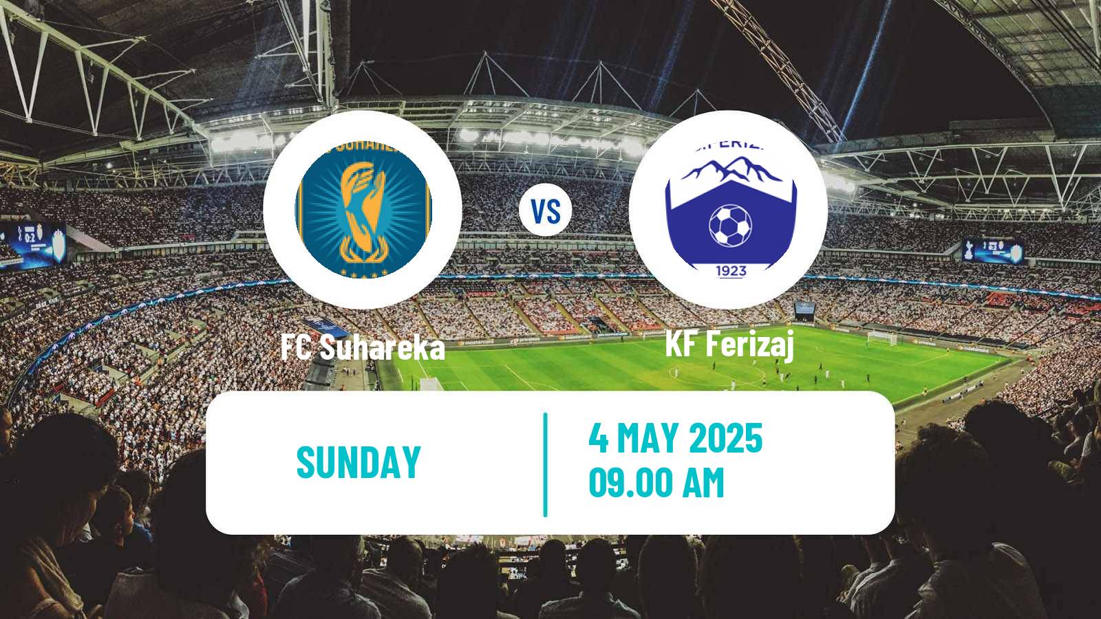 Soccer Kosovo Superliga Suhareka - Ferizaj