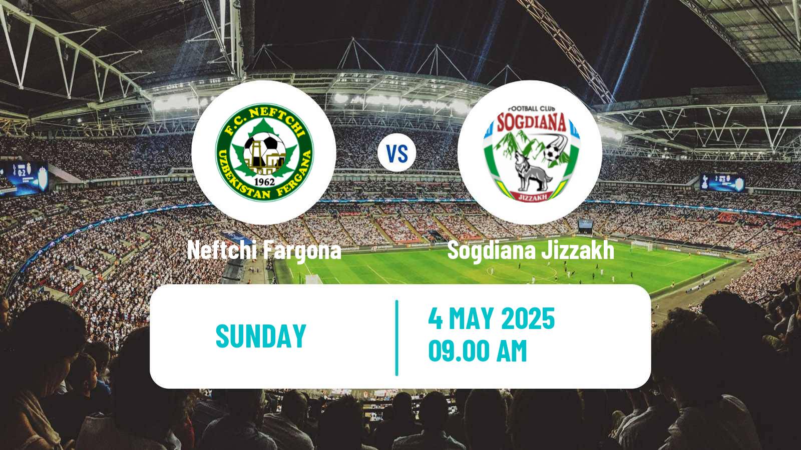 Soccer Uzbek League Neftchi Fargona - Sogdiana Jizzakh