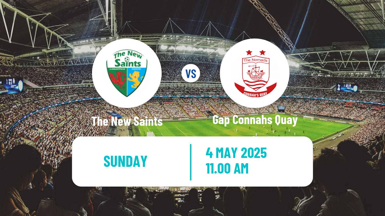 Soccer Welsh FA Cup The New Saints - Gap Connahs Quay