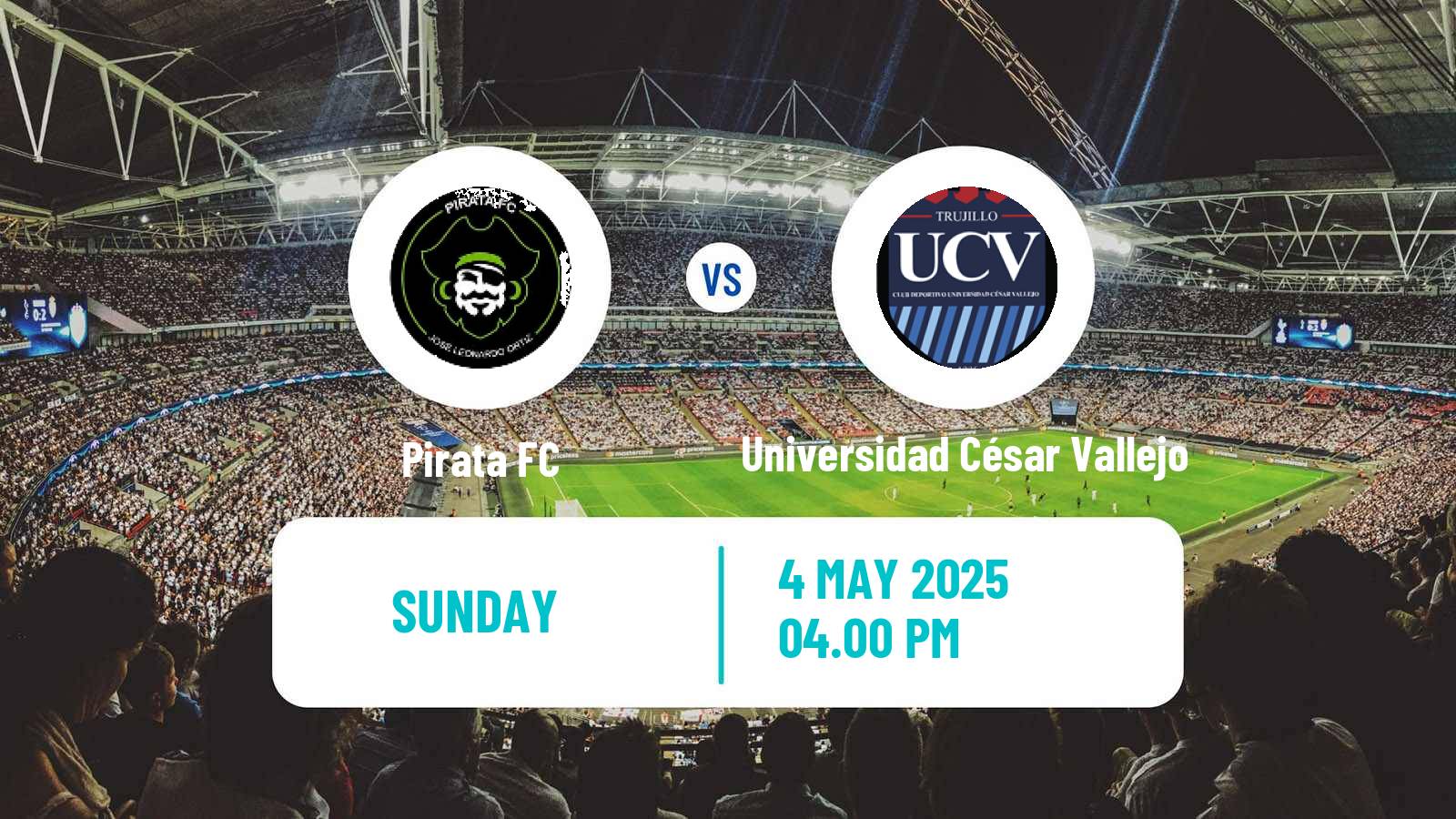 Soccer Peruvian Liga 2 Pirata - Universidad César Vallejo