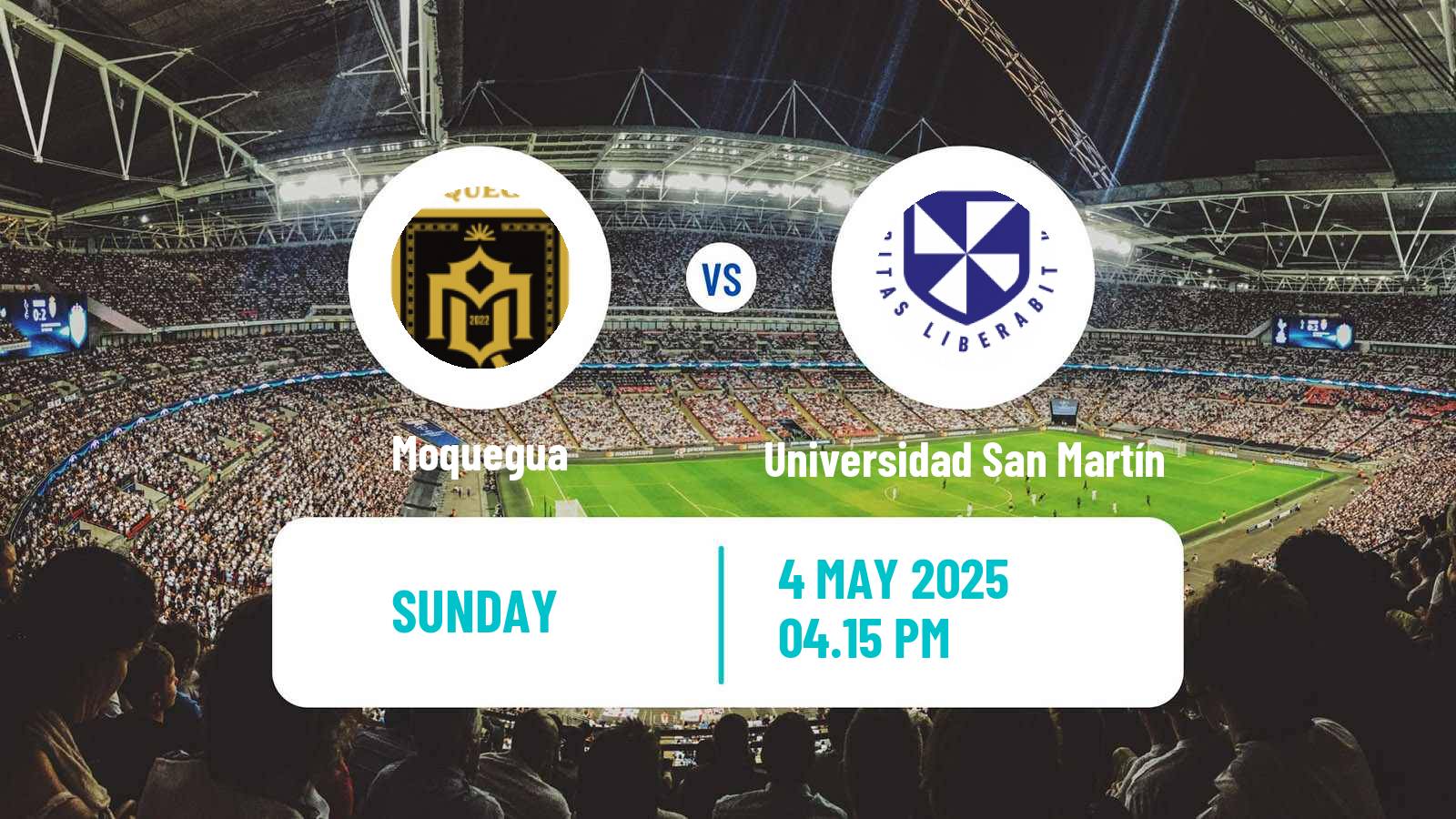 Soccer Peruvian Liga 2 Moquegua - Universidad San Martín