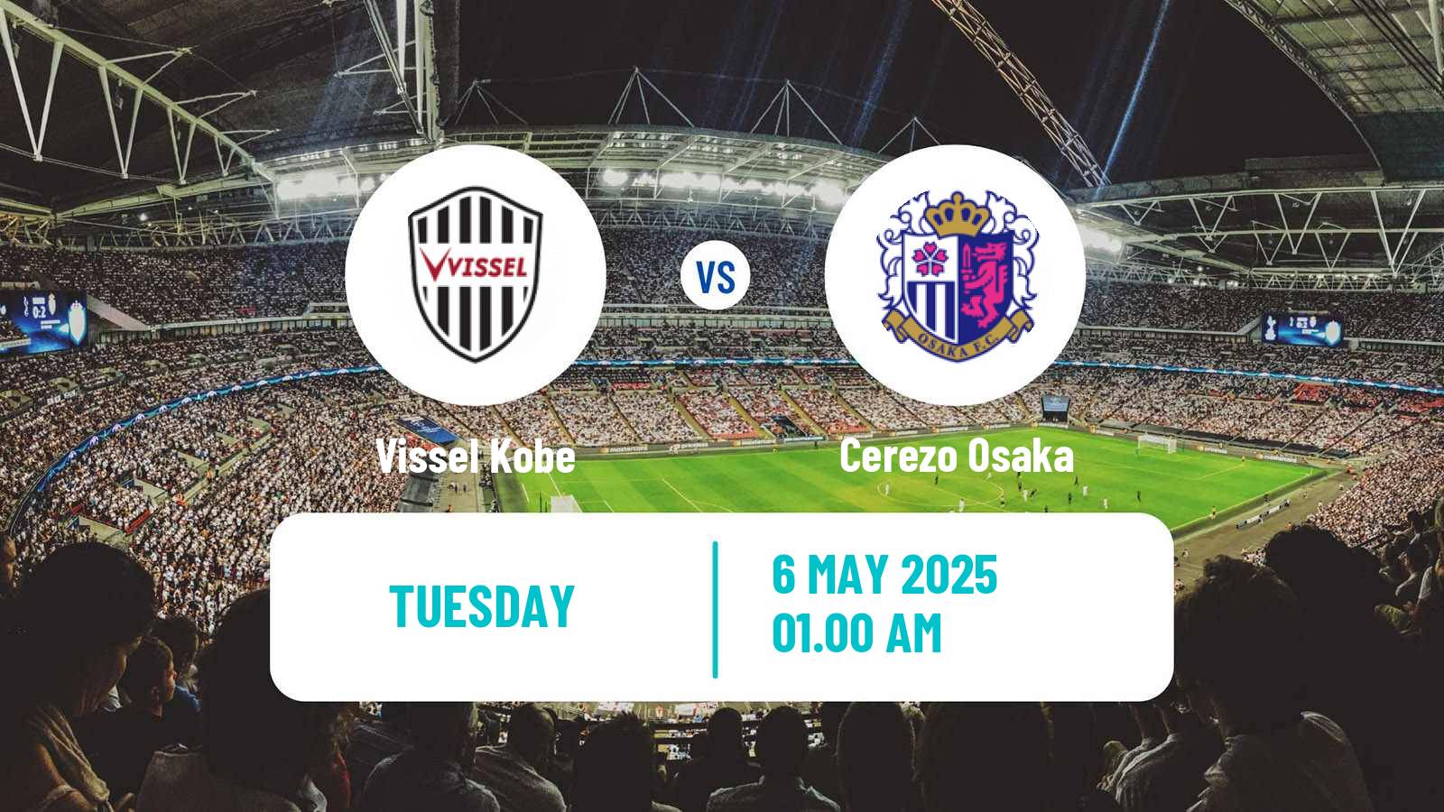 Soccer Japan J1 League Vissel Kobe - Cerezo Osaka