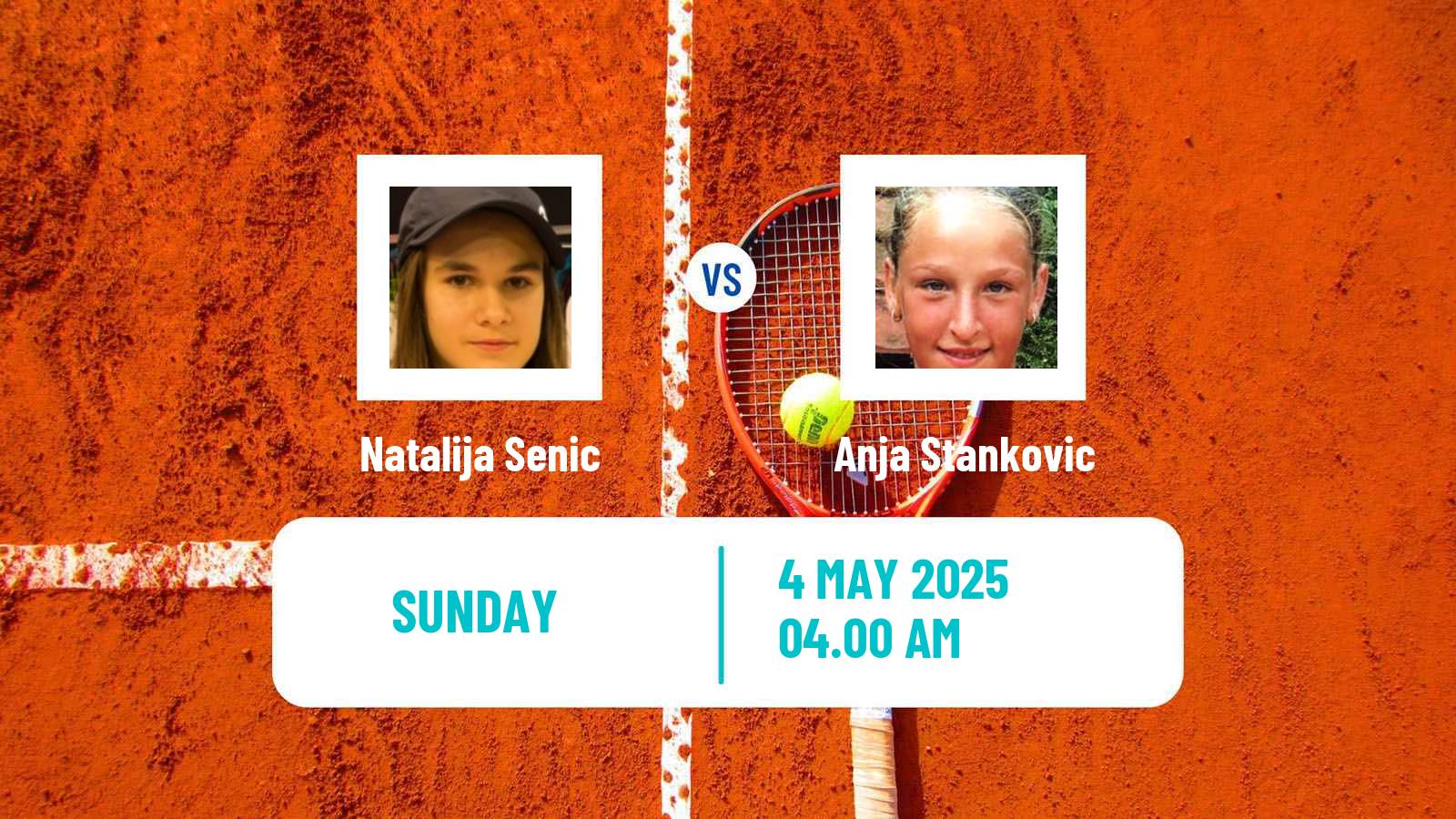 Tennis ITF W15 Kursumlijska Banja 2 Women Natalija Senic - Anja Stankovic