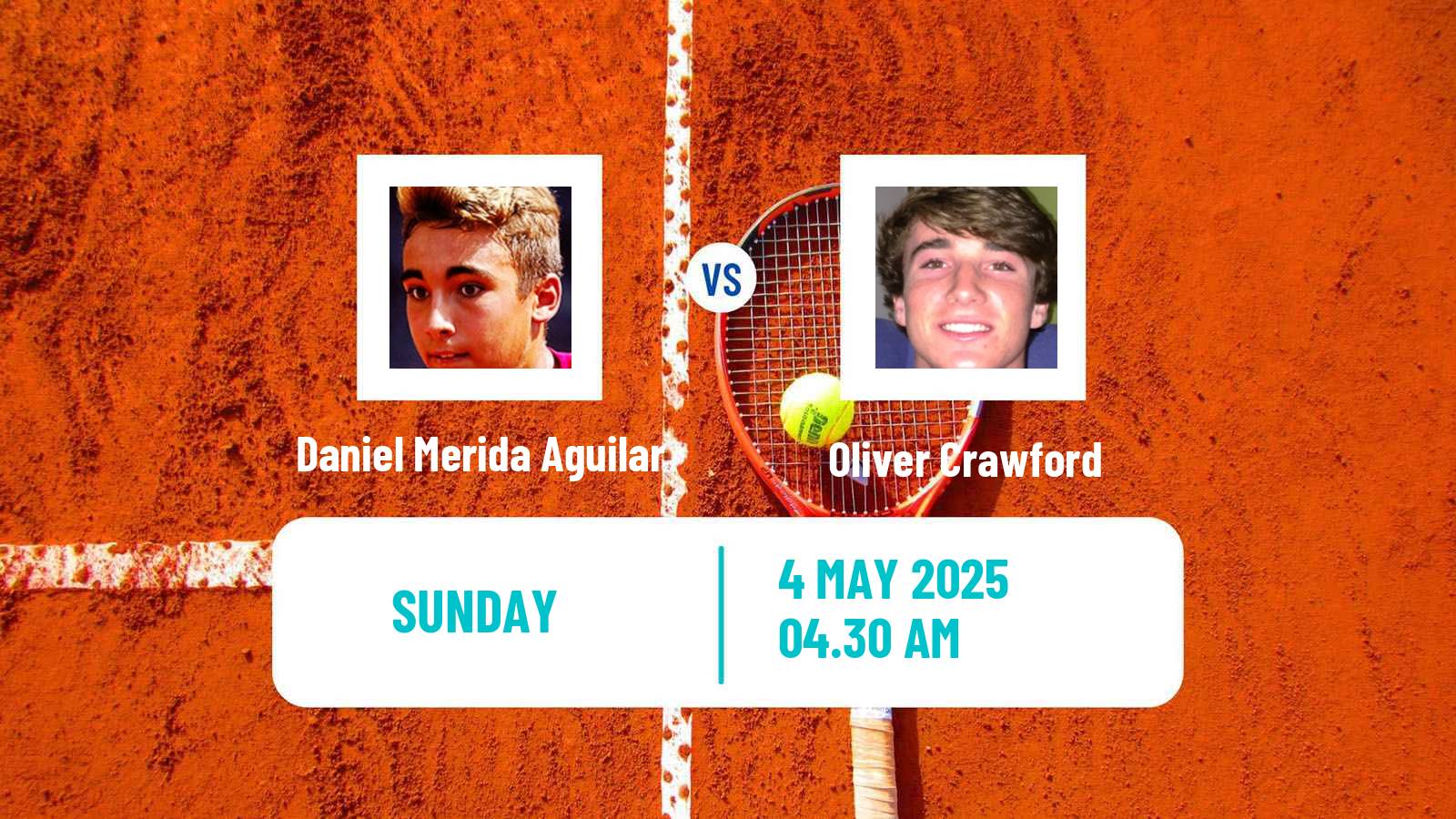 Tennis ITF M25 Sabadell Men Daniel Merida Aguilar - Oliver Crawford