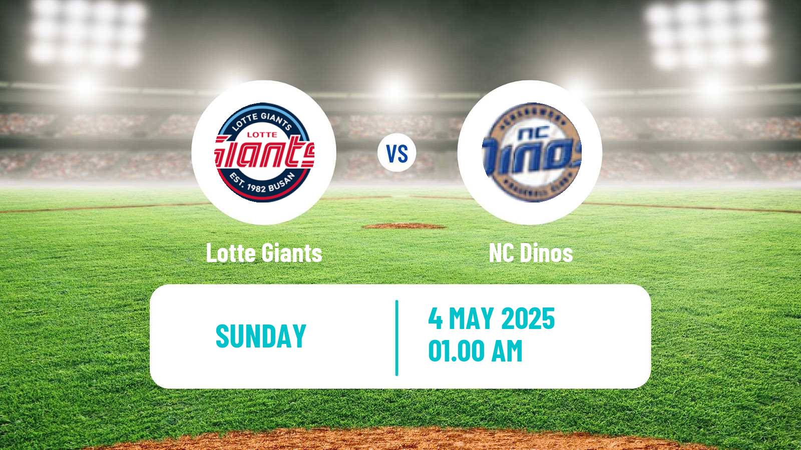 Baseball KBO Lotte Giants - NC Dinos