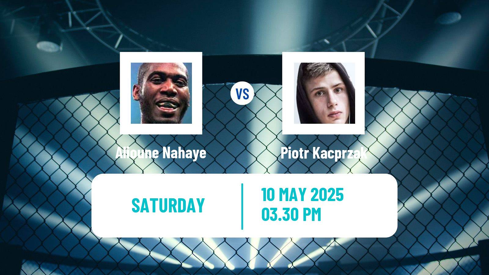 MMA Featherweight Ksw Men Alioune Nahaye - Piotr Kacprzak