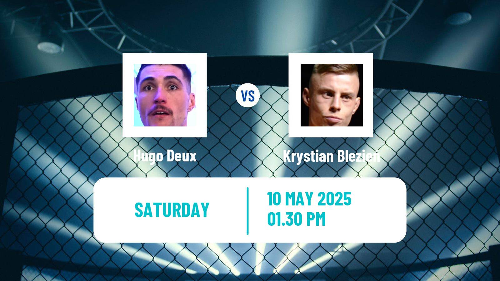 MMA Lightweight Ksw Men Hugo Deux - Krystian Blezień