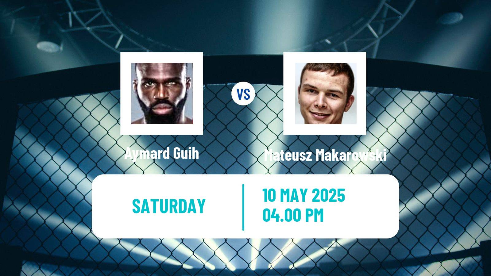 MMA Lightweight Ksw Men Aymard Guih - Mateusz Makarowski