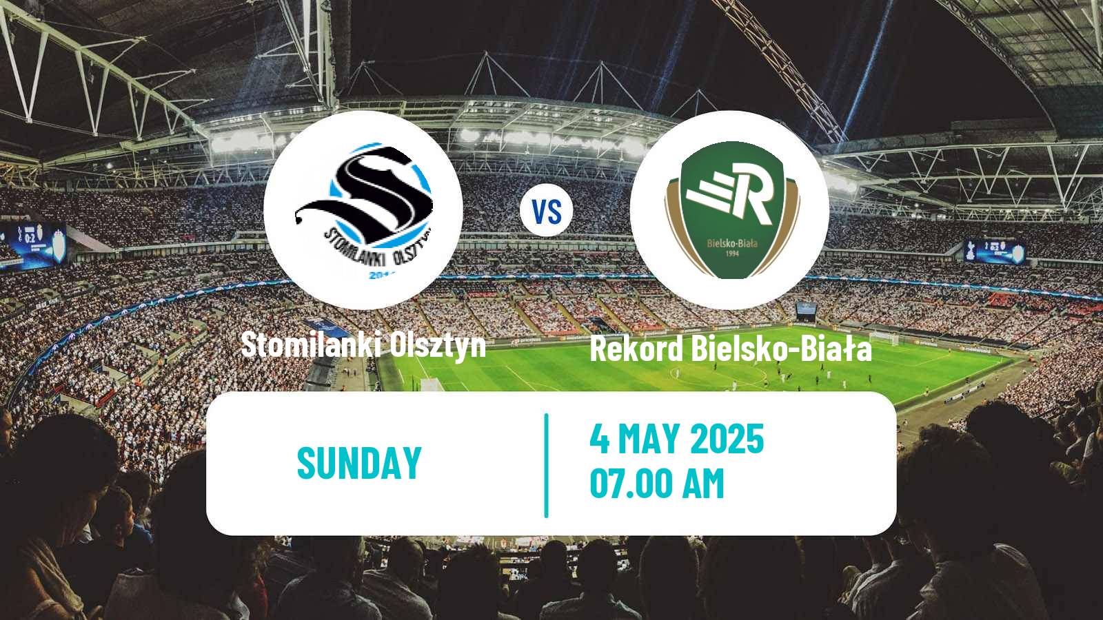 Soccer Polish Ekstraliga Women Stomilanki Olsztyn - Rekord Bielsko-Biała