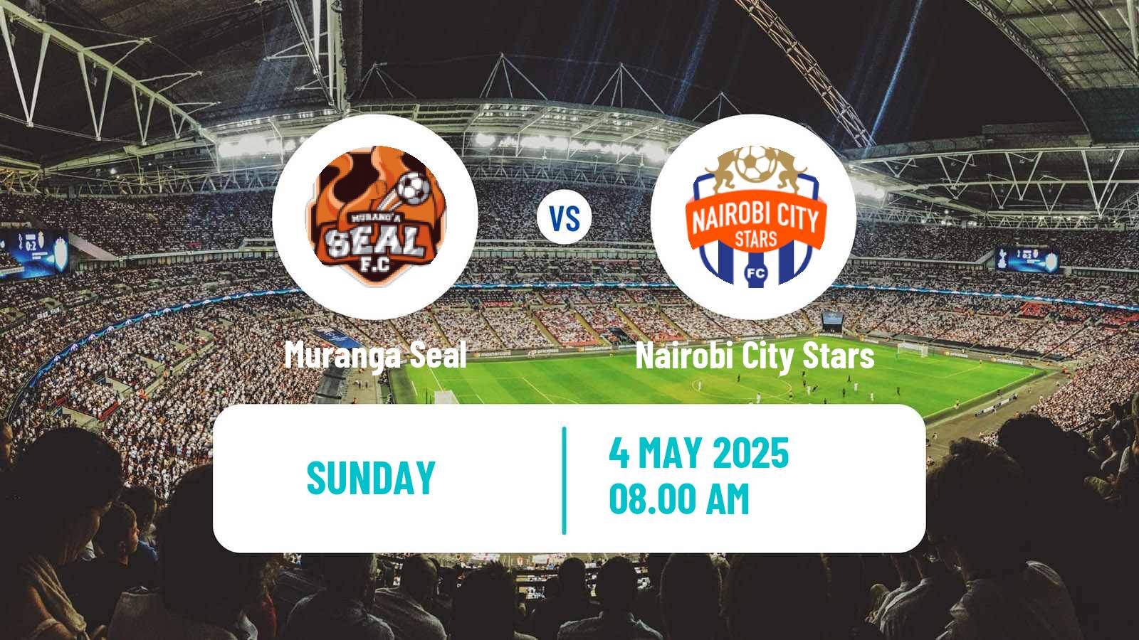 Soccer Kenyan Premier League Muranga Seal - Nairobi City Stars