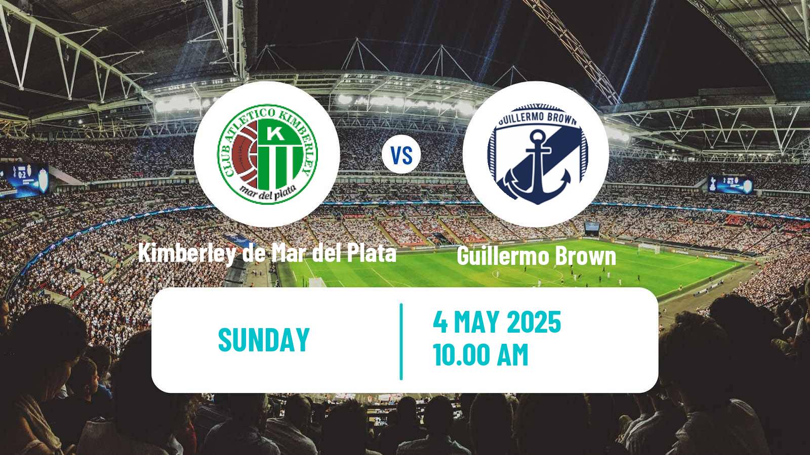 Soccer Argentinian Torneo Federal Kimberley de Mar del Plata - Guillermo Brown