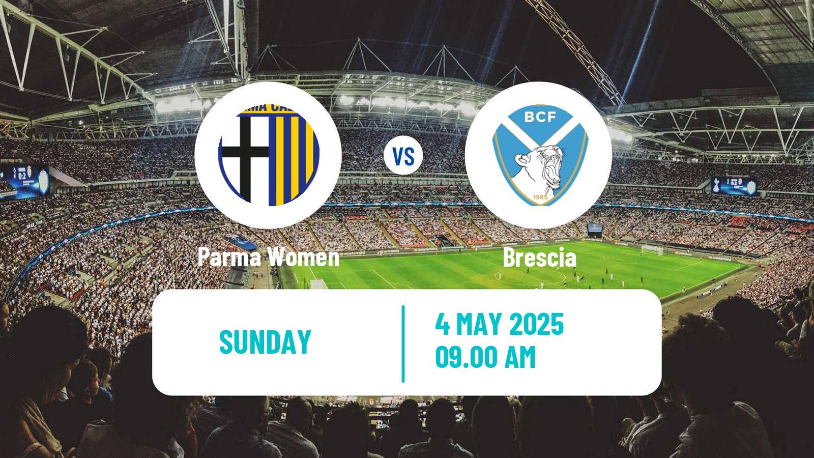 Soccer Italian Serie B Women Parma - Brescia
