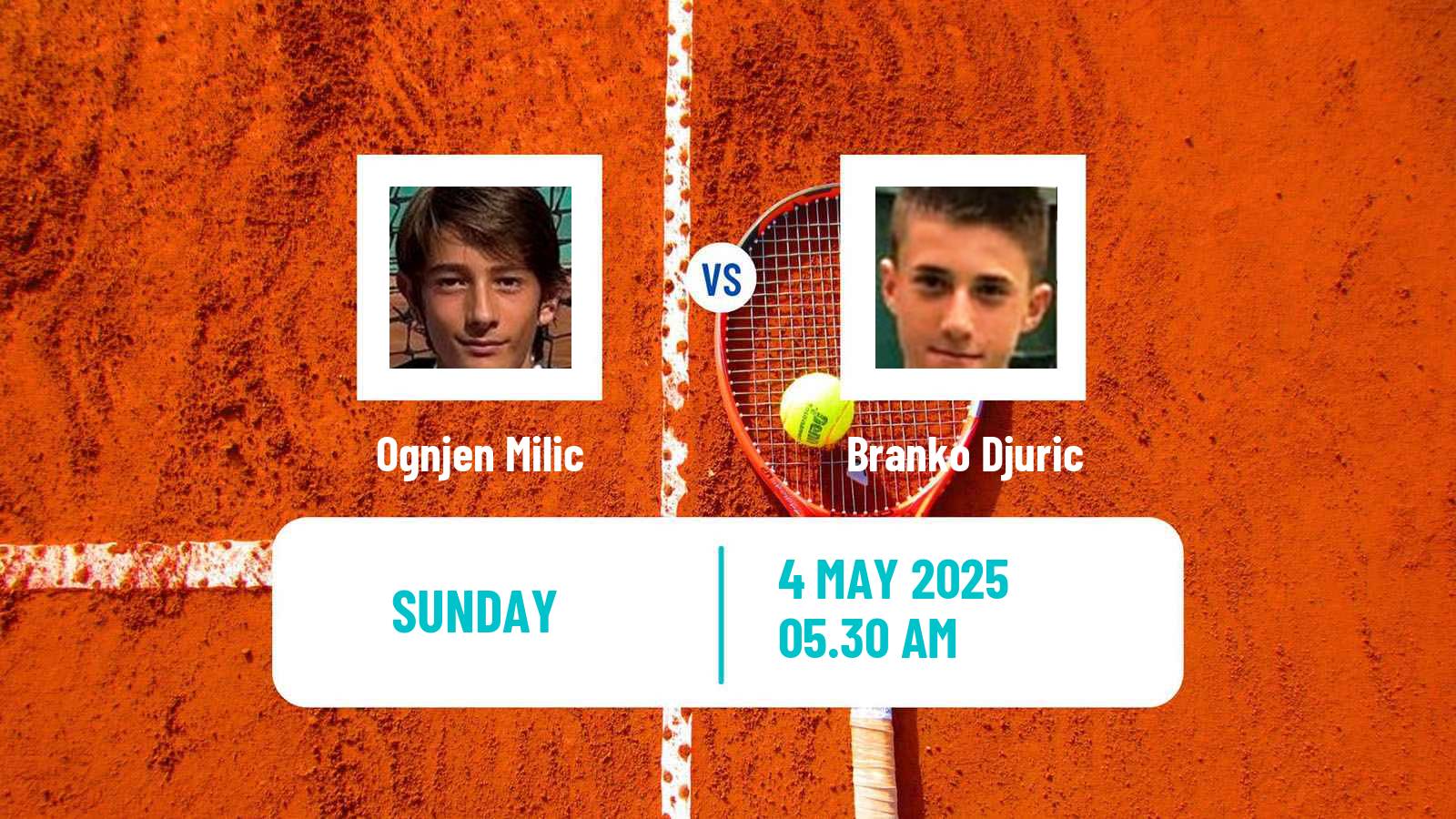Tennis ITF M15 Kursumlijska Banja 2 Men Ognjen Milic - Branko Djuric