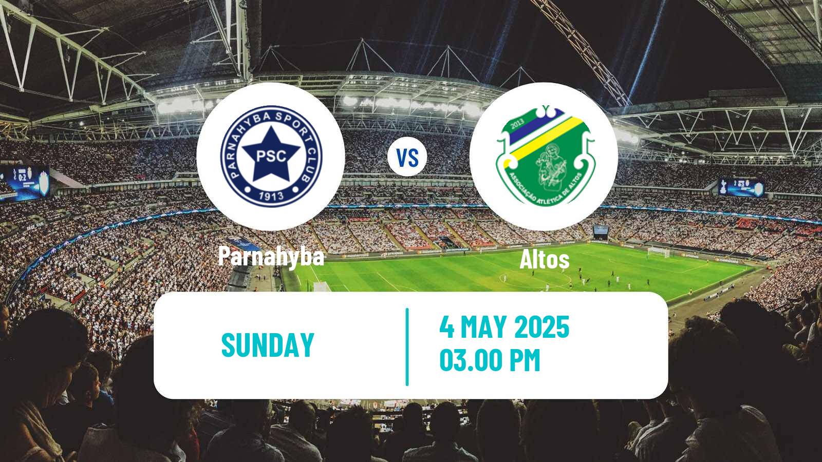 Soccer Brazilian Serie D Parnahyba - Altos