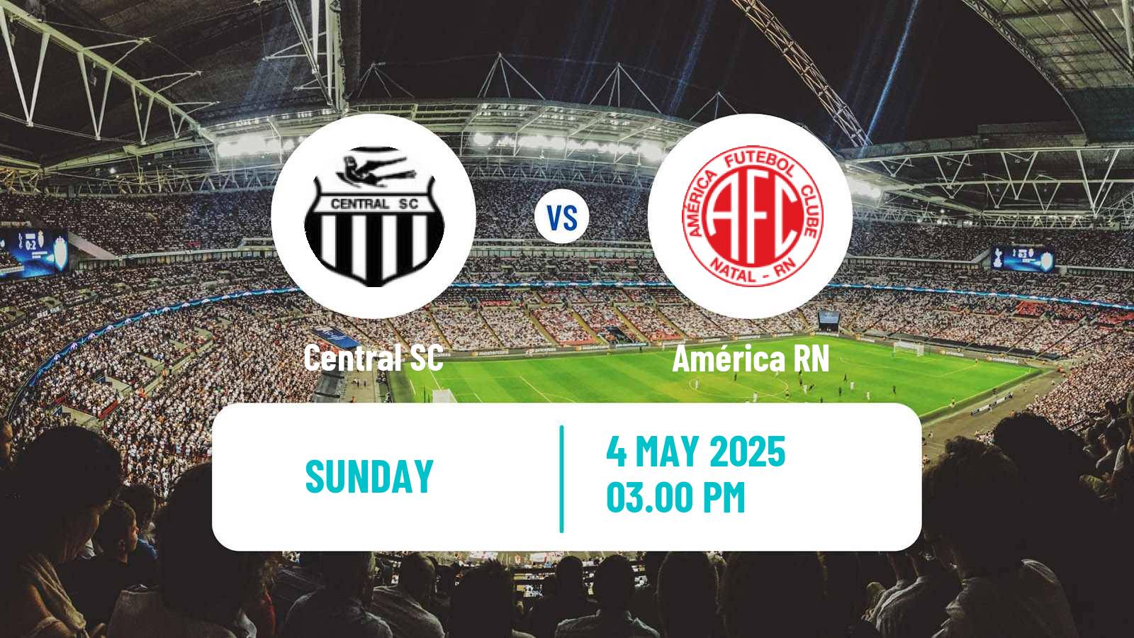 Soccer Brazilian Serie D Central SC - América RN
