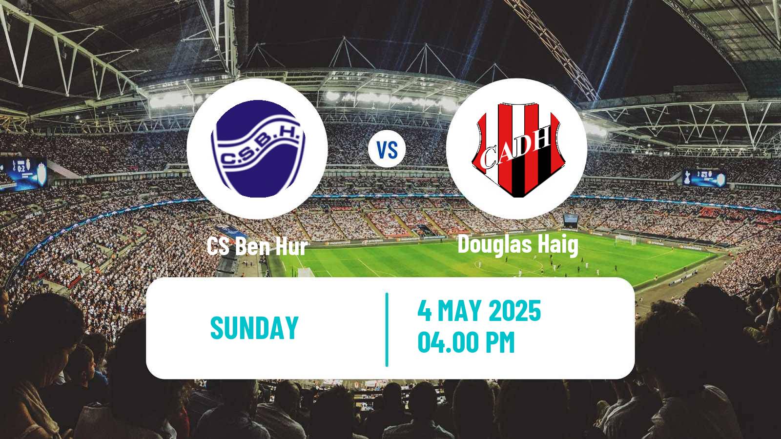 Soccer Argentinian Torneo Federal Ben Hur - Douglas Haig