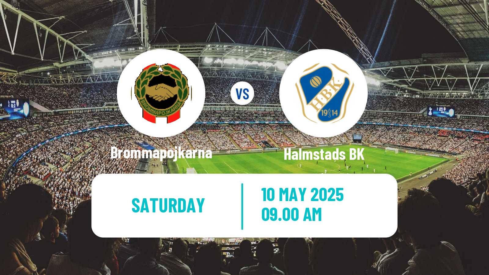 Soccer Swedish Allsvenskan Brommapojkarna - Halmstad